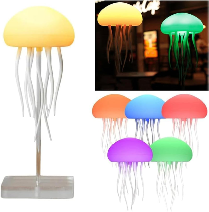 LED Cute Jellyfish Night Light,