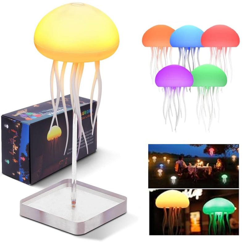 LED Cute Jellyfish Night Light,