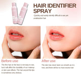 Hair Identifier Spray + 4 Pcs Face Razor Kit for Women