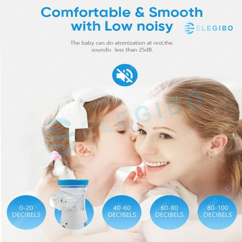 Mini Portable Mesh Nebulizer Rechargeable