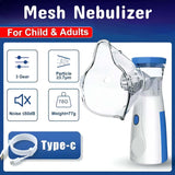Mini Portable Mesh Nebulizer Rechargeable