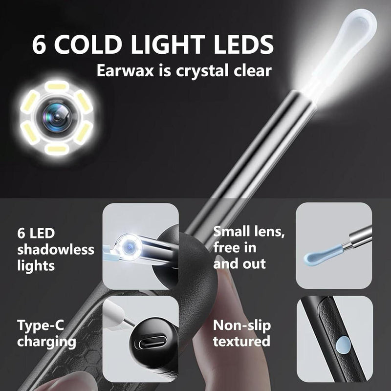 Dr Vaku® Earocam Earwax Removal Tool Kit with HD Camera