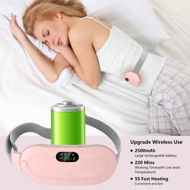 Period Cramp Relief Massager & Heating Pad