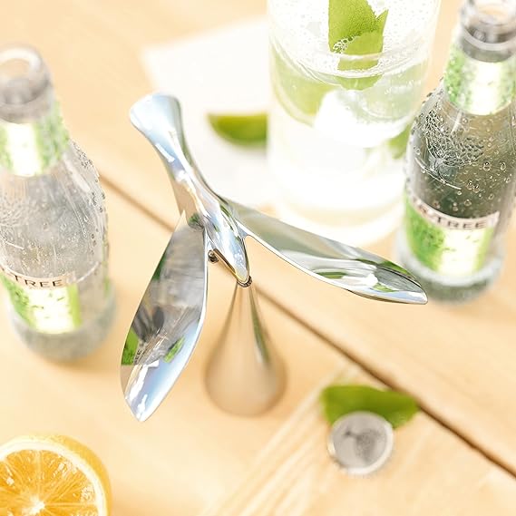 Umbra Tipsy Bottle Opener, One Sized, Chrome