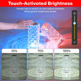 Crystal Diamond Table Lamp