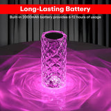 Crystal Diamond Table Lamp