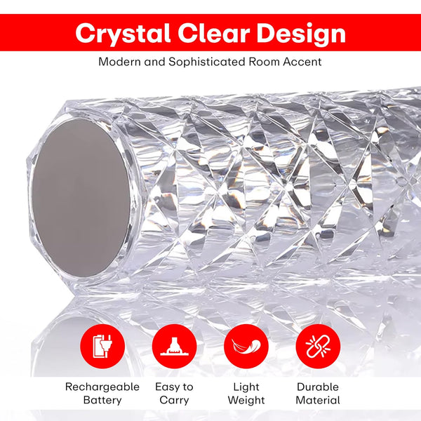 Crystal Diamond Table Lamp